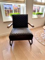 Fijne, mooie stoel, Huis en Inrichting, Stoelen, Ophalen, Metaal, Zwart, Zo goed als nieuw