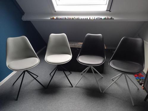eetkamerstoelen Senja, Huis en Inrichting, Stoelen, Zo goed als nieuw, Vier, Kunststof, Wit, Ophalen