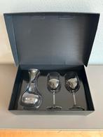 Vintage Lisa Mori Kristal Set: Karaf & 2 Glazen, Ophalen of Verzenden