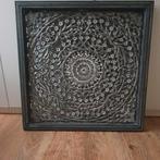 Houten wanddecoratie van PTMD, Huis en Inrichting, Woonaccessoires | Wanddecoraties, Ophalen, Zo goed als nieuw