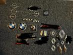 Badges logo merk auto Volkswagen Golf Opel Renault Peugeot, Verzenden, Zo goed als nieuw, Transport