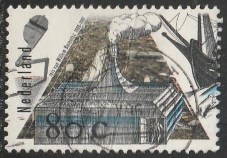 Nederland 1996 1695 Ontdekkingsreizen W Barents, Gest Utrech, Ophalen of Verzenden, Na 1940, Gestempeld