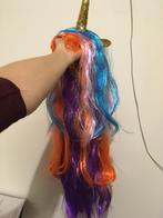Nieuwe gekleurde eenhoorn pruik voor kids, Ophalen of Verzenden, Nieuw, 122 t/m 128