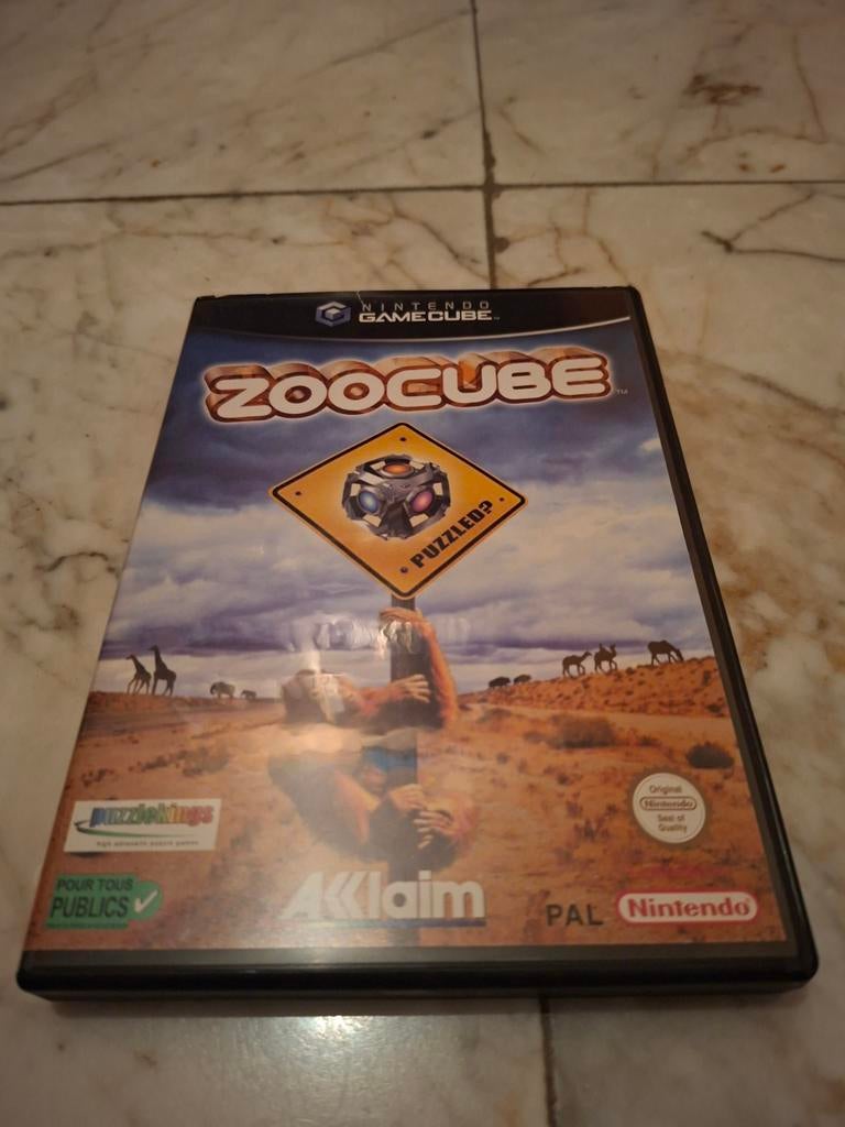 Zoocube Nintendo GameCube - Puzzelplezier!, Spelcomputers en Games, Games | Nintendo GameCube, Puzzel en Educatief, Gebruikt, 1 speler