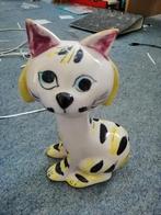 Bijzondere, mooie katten spaarpot, Ophalen of Verzenden, Zo goed als nieuw, Steen, Aardewerk of Keramiek, Dier