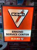 Dubbelzijdige Koni lichtbak / lichtreclame/ gevellamp, Verzamelen, Merken en Reclamevoorwerpen, Verzenden, Zo goed als nieuw, Lichtbak of (neon) lamp