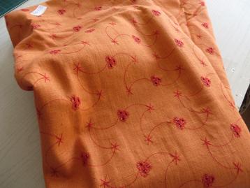 Oranje linnen/katoen beschikbaar voor biedingen