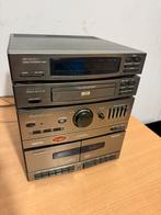 Stereo Sharp CD-S450 met equalizer/ Phono input, Audio, Tv en Foto, Stereo-sets, Ophalen of Verzenden, Zo goed als nieuw, Cassettedeck