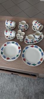 Serviesgoed Boch, boerenbond., Ophalen, Gebruikt, Kop(pen) en/of Schotel(s), Boerenbont