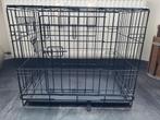 Honden, katten bench zwart 60x43x50 B-D-H ZGAN, Ophalen, Zo goed als nieuw