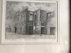 Ets van Bart Reindersma / Nolte Tongelresestraat Eindhoven 2, Antiek en Kunst, Kunst | Etsen en Gravures, Ophalen of Verzenden