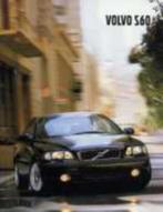 Volvo S60 brochure/autofolder of cdrom of usb '01 '02 '10, Ophalen of Verzenden, Volvo