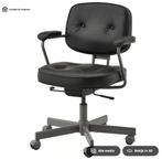 Bureaustoel IKEA ALEFJÄLL, Huis en Inrichting, Bureaustoelen, Zwart, Ophalen of Verzenden, Zo goed als nieuw, Bureaustoel