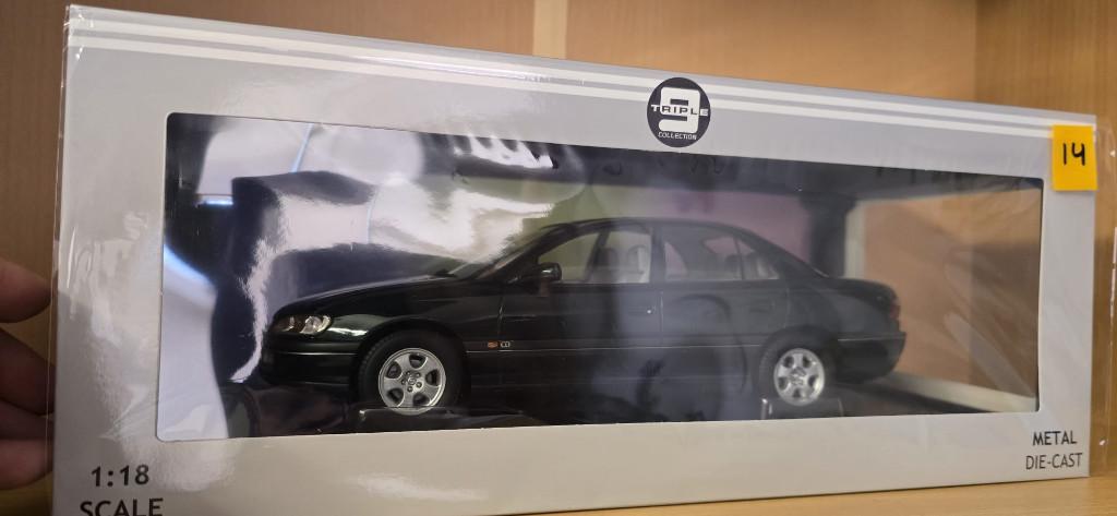 Opel Omega B (14) Groen, Hobby en Vrije tijd, Modelauto's | 1:18, Nieuw, Auto, Overige merken, Ophalen of Verzenden