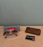 Ray-Ban Aviator Zonnebril Goud – Nieuw, Zonnebril, Bruin, Nieuw, Ophalen of Verzenden