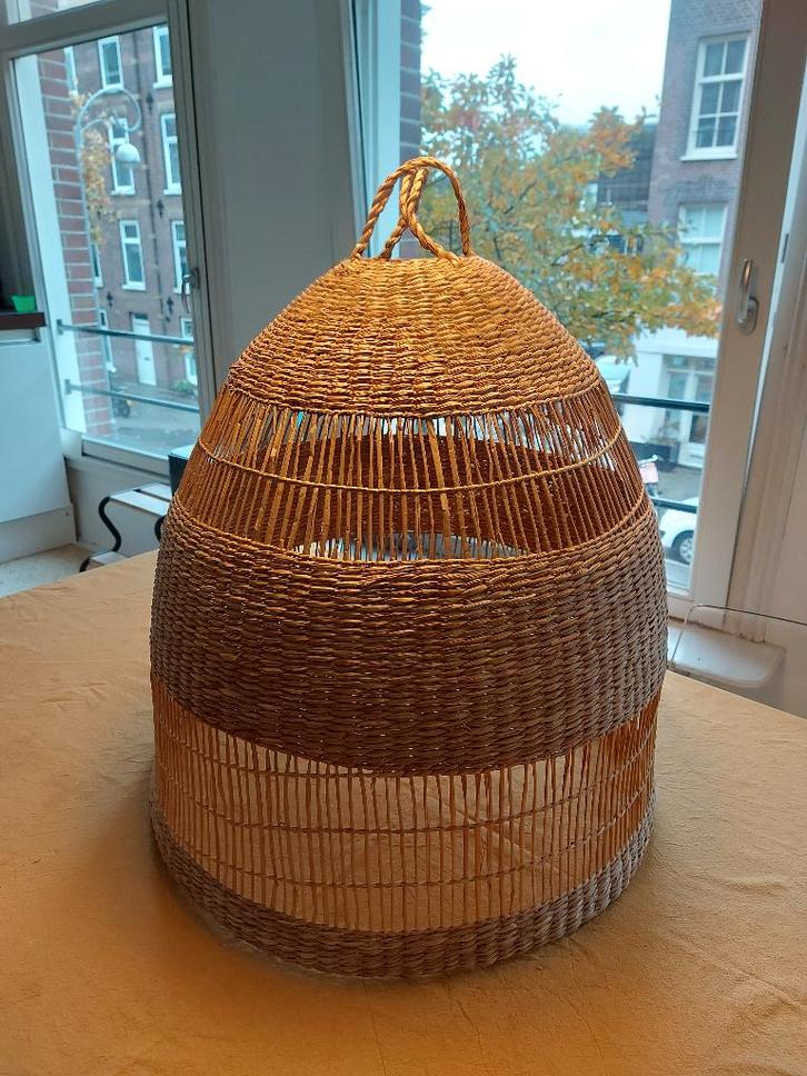 Ikea Torared Rotan Hanglamp, Huis en Inrichting, Lampen | Hanglampen, Zo goed als nieuw, 50 tot 75 cm, Overige materialen, Ophalen