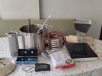 Complete bierbrouw set RVS, Ophalen, Gebruikt, Gereedschap of Toebehoren