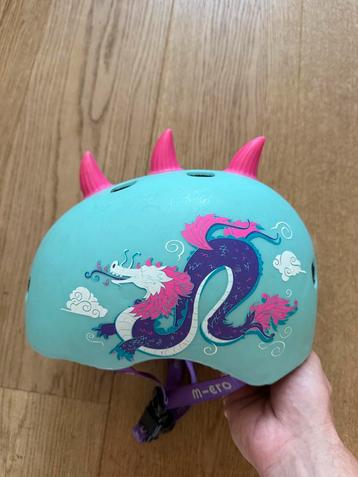 Micro Step Kinderhelm - Draak Design beschikbaar voor biedingen