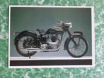 ansichtkaart a125) oldtimer motorfiets Triumph 2 cil. 650 cc, Ophalen of Verzenden, 1980 tot heden, Ongelopen, Voertuig