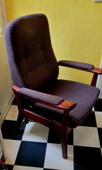 Fauteuil Vintage, Huis en Inrichting, Fauteuils, Ophalen, Hout, Gebruikt, Minder dan 75 cm