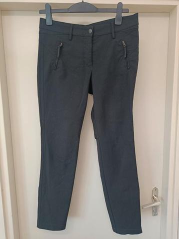 Cambio Rihanna Zwarte Travelstof Broek Maat 40 beschikbaar voor biedingen