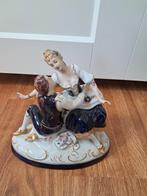 Antiek porseleinen beeldje van Royal dux, Ophalen of Verzenden, Zo goed als nieuw, Mens
