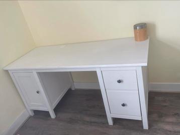 Bureau IKEA hemnes white wash