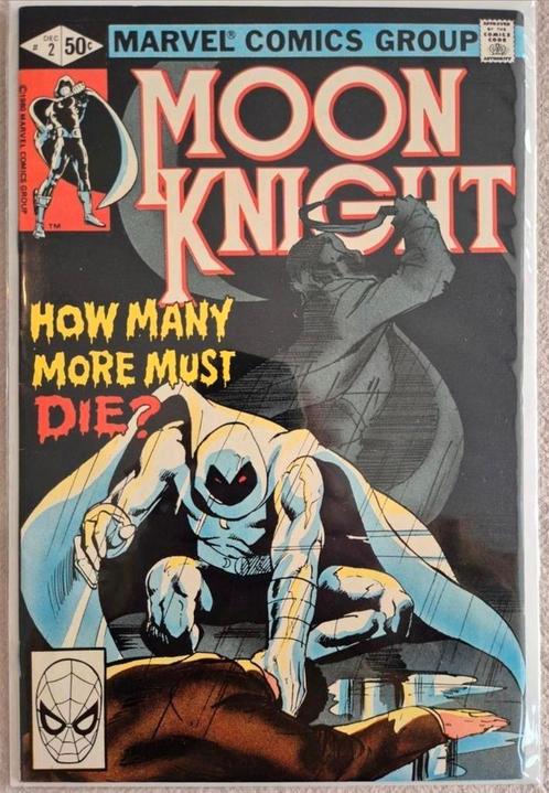 Moon Knight #2 (1980), Boeken, Strips | Comics, Zo goed als nieuw, Eén comic, Amerika, Ophalen of Verzenden