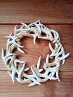 Krans met nep gewei 26 cm doorsnede, Ophalen