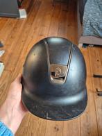 Donkerblauwe Samshield cap maat M, Dieren en Toebehoren, Gebruikt, Dressuur, Kinderen, Ophalen of Verzenden