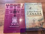 Set van 2 boeken over de geschiedenis van Canada, Ophalen, 20e eeuw of later, Gelezen, Noord-Amerika