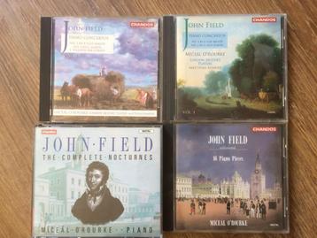 John Field Nocturnes Piano concertos Piano pieces Chandos beschikbaar voor biedingen