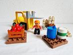 Duplo heftruck + pallets, Ophalen of Verzenden, Gebruikt, Duplo