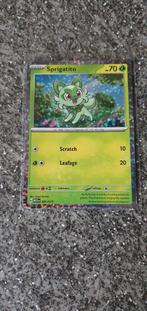 Sprigatito 001/015 McDonald's Pokémon Match & Battle 2024, Ophalen of Verzenden, Nieuw, Losse kaart