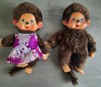 monchhichi jongen en meisje 19 cm, Kinderen en Baby's, Speelgoed | Knuffels en Pluche, Ophalen of Verzenden, Gebruikt, Overige typen