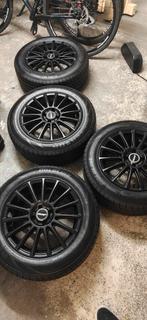 Zwarte Banden en Velgen Set, Gebruikt, 16 inch, Banden en Velgen, All Season