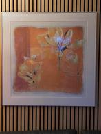 Schilderij , zeefdruk Amaryllis, Ophalen