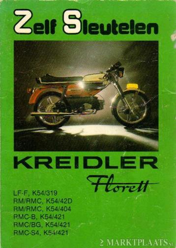 Werkplaatsboek voor bijna elke KREIDLER & SCOOTER beschikbaar voor biedingen