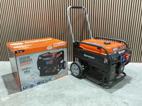 Daewoo benzine stroomgenerator aggregaat 4 modellen nieuw ‼️, Doe-het-zelf en Verbouw, Aggregaten, Nieuw, Benzine, 5 tot 10 kVA