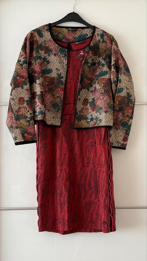Feestelijk jurkje en jasje, merk Didi, maat L/XL, Kleding | Dames, Gelegenheidskleding, Zo goed als nieuw, Overige typen, Maat 42/44 (L)