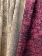 Geweldige zachte dichte gordijnstof Bordeaux rood beige kers, Huis en Inrichting, Stoffering | Gordijnen en Lamellen, Ophalen of Verzenden