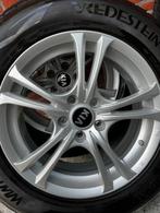 4 originele Kia velgen met winterbanden en TPMS, Auto-onderdelen, Banden en Velgen, Ophalen, Gebruikt, Banden en Velgen, 17 inch