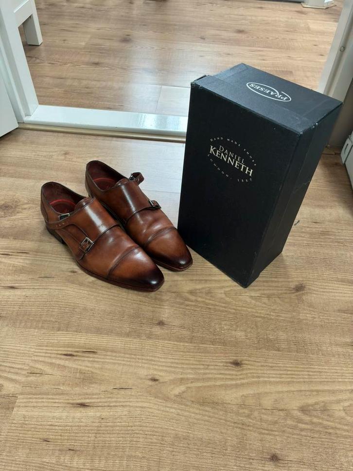 Daniel Kenneth Praeses maat 45, Kleding | Heren, Schoenen, Zo goed als nieuw, Bruin, Ophalen of Verzenden