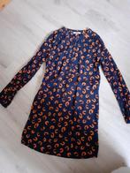 Hele leuke jurk WE fashion blauw oranje maat 146/152, Meisje, Ophalen of Verzenden, WE Fashion, Zo goed als nieuw