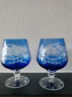 Geslepen Kristallen Cognac Glazen - Set, Ophalen of Verzenden