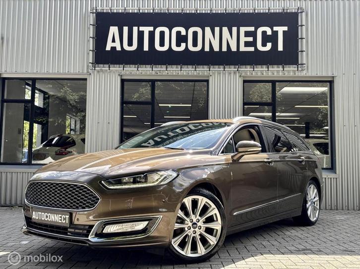 Ford Mondeo Wagon 2.0 Vignale, NAVI, CRUISE, CAMERAAUTOMAAT, Auto's, Ford, Bedrijf, Te koop, Mondeo, ABS, Achteruitrijcamera, Airbags