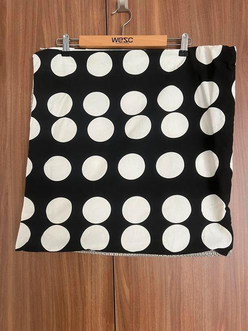2 kussenslopen 50x50cm IKEA Klarastina & Nattljus, Huis en Inrichting, Woonaccessoires | Kussens, Zo goed als nieuw, Wit, Vierkant