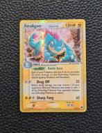 Feraligatr 2/101 Ex Dragon Frontiers Holo Pokémon kaart, Ophalen, Zo goed als nieuw, Losse kaart, Foil