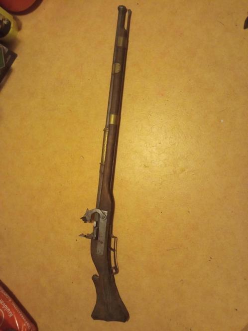 Antieke musket decoratie/onklaar, Sport en Fitness, Schietsport-accessoires, Gebruikt, Ophalen of Verzenden
