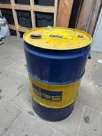 Olievat 60L - Blauw/Geel, Tuin en Terras, Vuurkorven, Ophalen